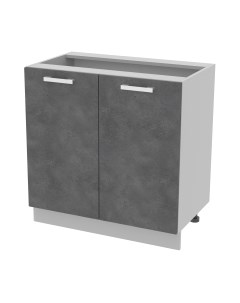 Шкаф-стол кухонный Интерлиния Компо НШ80р-2дв