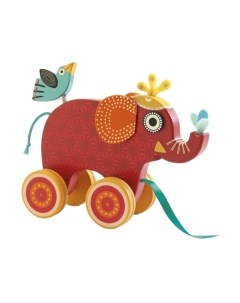 Игрушка-каталка Слоник / 06231 Djeco