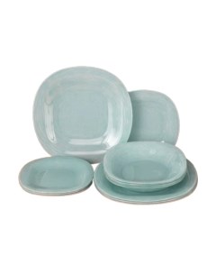 Набор столовой посуды Luminarc Neo Carine Brush Mania Turquoise V6064