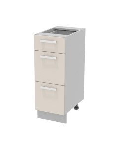 Шкаф-стол кухонный Интерлиния Компо НШ30рш3 1м+2б