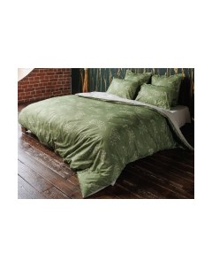 Комплект постельного белья Волшебная ночь Grass КПБ ВН 2506 8768/1+полубел Нордтекс