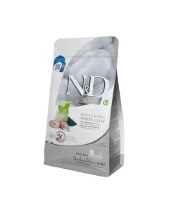Сухой корм для собак N&D White Dog Sea Bass Spirulina & Fennel Adult Mini Farmina