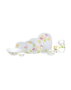 Набор столовой посуды Luminarc Карин Крейзи Флауэр N7094
