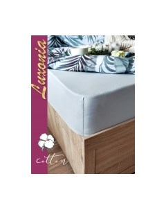 Простыня Luxsonia Трикотаж на резинке 120x200 / Мр0010-10