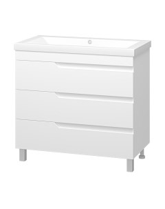 Тумба под умывальник Misty Софт 90 / П-Соф-01090-0113Я