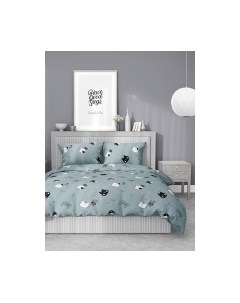 Комплект постельного белья Samsara МЯУ евро-стандарт 220-9