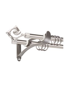 Карниз для штор АС ФОРОС Prime D16Г/16Г + наконечники Лабиринт Ас форос