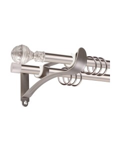 Карниз для штор АС ФОРОС Prime D16Г/16Г + наконечники Ампир Ас форос