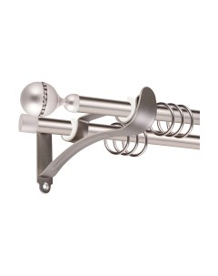 Карниз для штор АС ФОРОС Prime D16Г/16Г + наконечники Кортеза Ас форос