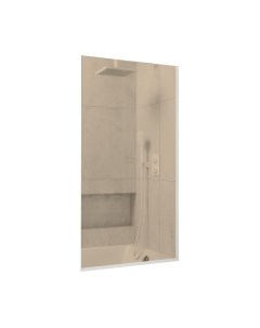 Стеклянная шторка для ванны MaybahGlass MGV-67-1у Maybahglass
