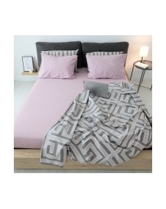 Пододеяльник с наволочками Евро Геометрия 31 Akshome