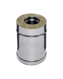 Труба вытяжная Ferrum 0.25м 430/0.8мм Ф110x200 / f3831