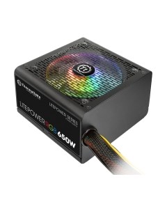Блок питания для компьютера Thermaltake Litepower RGB 650W / PS-LTP-0650NHSANE-1