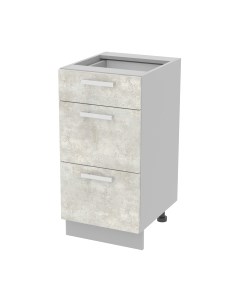 Шкаф-стол кухонный Интерлиния Компо НШ40рш3 1м+2б