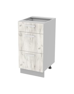 Шкаф-стол кухонный Интерлиния Компо НШ40рш3 1м+2б