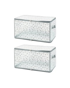 Набор кофров для хранения Горошек на серебре / 680039_2 El casa