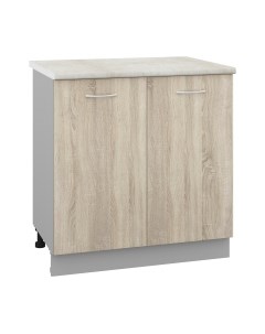 Шкаф-стол кухонный Кортекс-мебель Корнелия Лира НШ80р