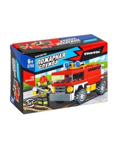 Конструктор Bondibon Пожарная Служба. Пожарная машина / ВВ5732