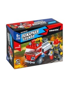 Конструктор Bondibon Пожарная служба Пожарная машина / ВВ5735