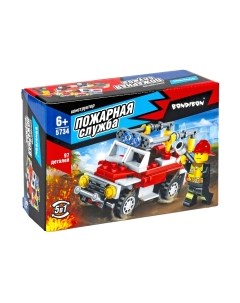 Конструктор Bondibon Пожарная служба Пожарная машина / ВВ5734