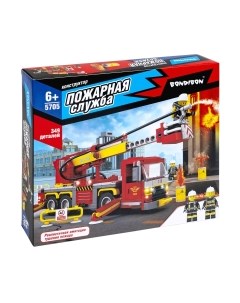 Конструктор Bondibon Пожарная Служба Пожарная машина / ВВ5705