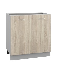 Шкаф-стол кухонный Кортекс-мебель Корнелия Лира НШ80р без столешницы