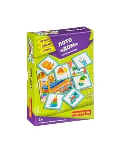 Развивающая игра Bondibon Лото. Дом / ВВ3903