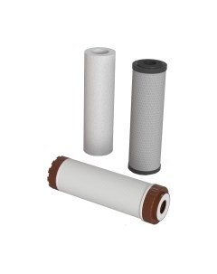 Комплект картриджей для фильтра Обезжелезивание К-3 Аквабрайт