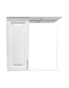 Шкаф с зеркалом для ванной Garda Alba-3/L (85)