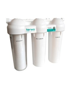 Фильтр под мойку Terwa Трио Антижелезо / 80003