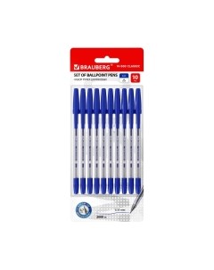 Набор шариковых ручек M-500 / 143454 Brauberg