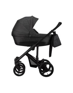 Детская универсальная коляска Magnum Lux 2 в 1 черная рама Bebetto