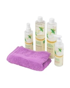 Набор косметики для тела и волос La and Te beaute Гель для душа+Шампунь+Спрей термозащита / LT-47 La and te beaute