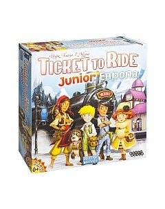 Настольная игра Мир Хобби Ticket to Ride Junior. Европа Мир хобби