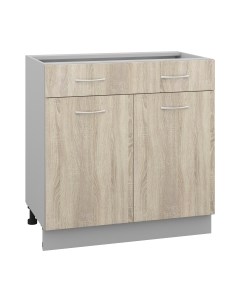 Шкаф-стол кухонный Кортекс-мебель Корнелия Лира НШ80р1ш без столешницы