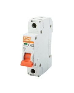 Выключатель автоматический TDM ВА 47-29 1Р 2А (B) 4.5кА / SQ0206-0002 Tdm