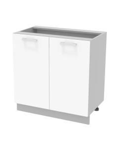 Шкаф-стол кухонный Интерлиния Компо НШ80р-2дв