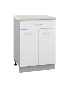 Шкаф-стол кухонный Кортекс-мебель Корнелия Лира НШ60р1ш