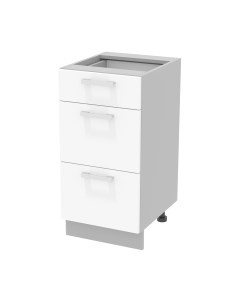 Шкаф-стол кухонный Интерлиния Компо НШ40рш3 1м+2б