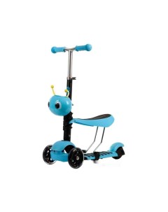 Самокат детский колеса PU пер.120х24 задн.76х24мм 147448 FXA.SDISCOKIDS.BL21 Novatrack