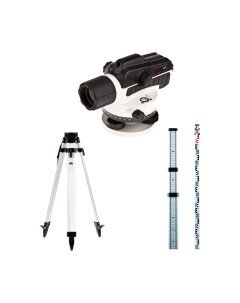 Оптический нивелир ADA Instruments Ruber-X32 + Рейка STAFF 3 + Штатив на клипсах Light / А00121К1 Ada instruments