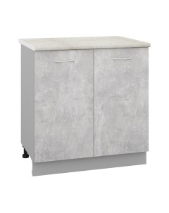 Шкаф-стол кухонный Кортекс-мебель Корнелия Лира НШ80р