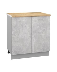 Шкаф-стол кухонный Кортекс-мебель Корнелия Лира НШ80р