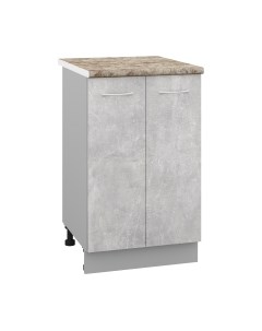 Шкаф-стол кухонный Кортекс-мебель Корнелия Лира НШ50р