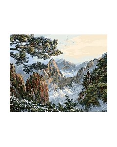 Картина по номерам БЕЛОСНЕЖКА Китай. Хуаншань / 196-AB Белоснежка