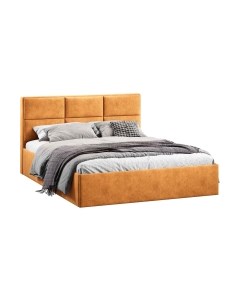 Двуспальная кровать ТриЯ Стелла Тип 1 c ПМ и заглушиной 160x200 Трия
