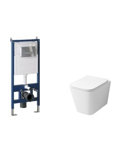 Унитаз подвесной с инсталляцией Grossman GR-4441S+900.K31.01.000+700.K31.03.100.100