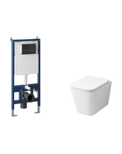 Унитаз подвесной с инсталляцией Grossman GR-4441S+900.K31.01.000+700.K31.03.210.210