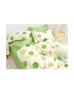 Комплект постельного белья Alleri Сатин Creative 2сп с евро Max простыней / СК-201