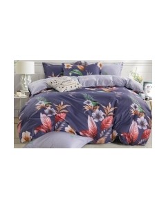 Комплект постельного белья Alleri Сатин Creative 2сп с евро Max простыней / СК-205